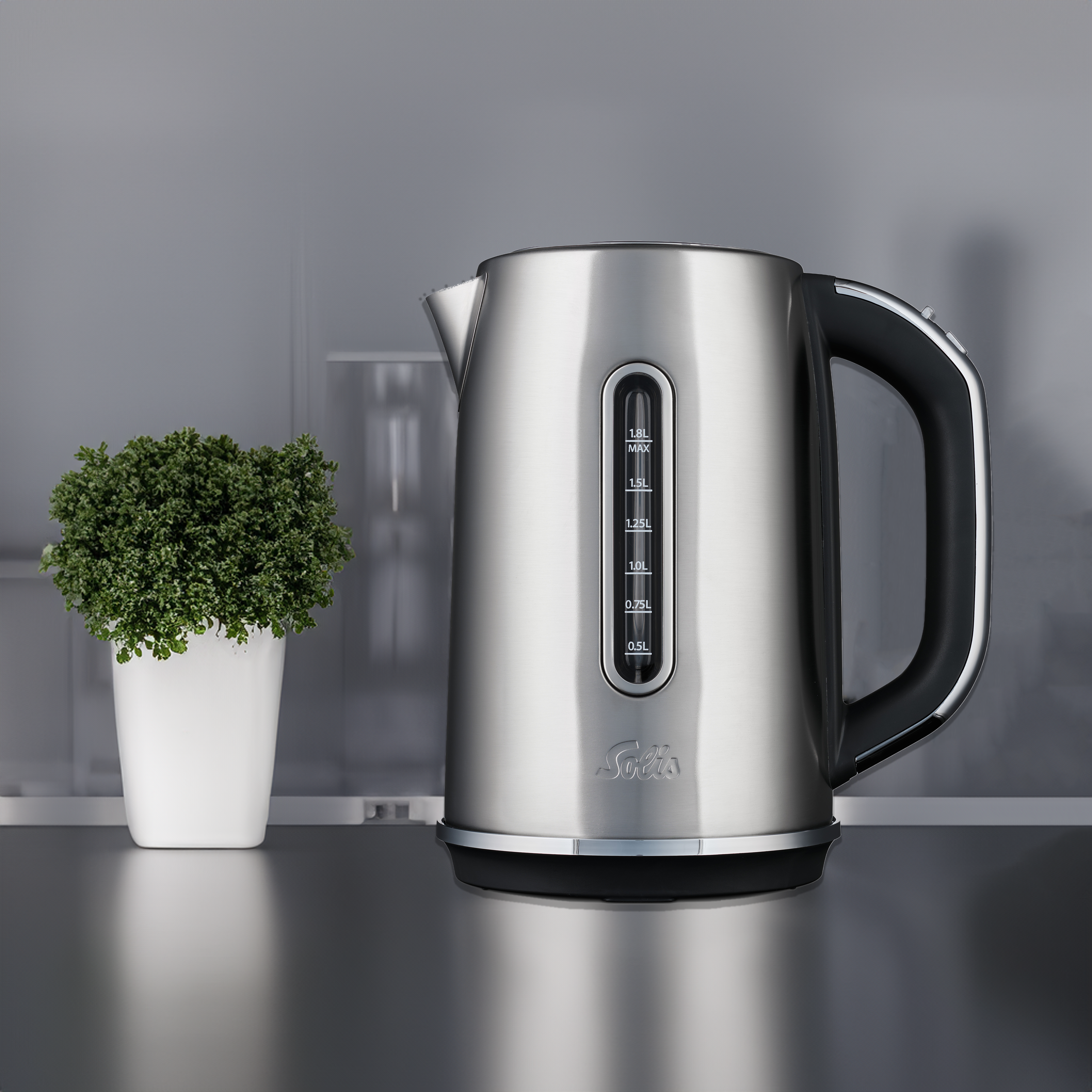 Solis Flexi Temp Kettle Wasserkocher 40-100°C Tee-Modus