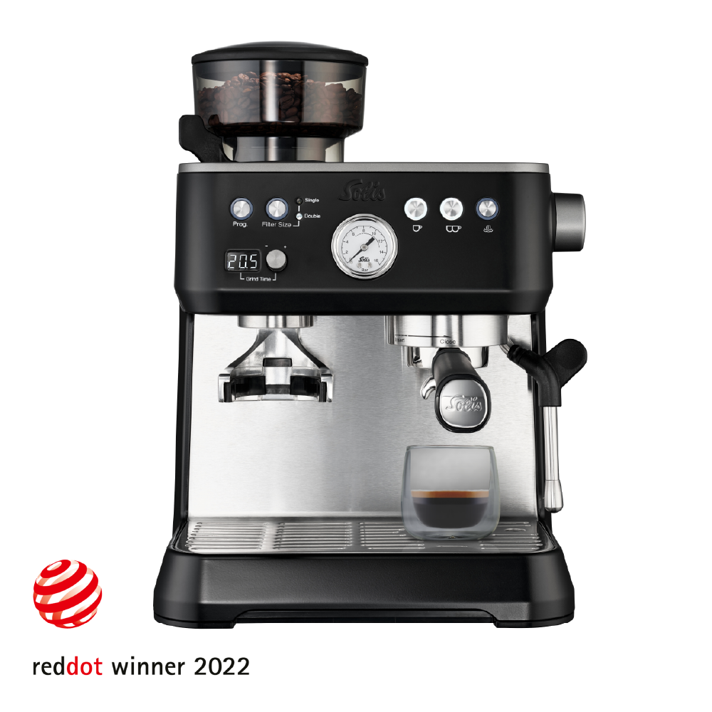 Solis Grind & Infuse Perfetta 1019 Siebträger Schwarz PID