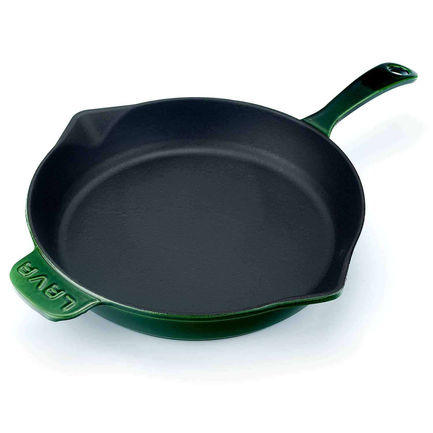 Lava Premium Gusseisen-Bratpfanne 28 cm Grün