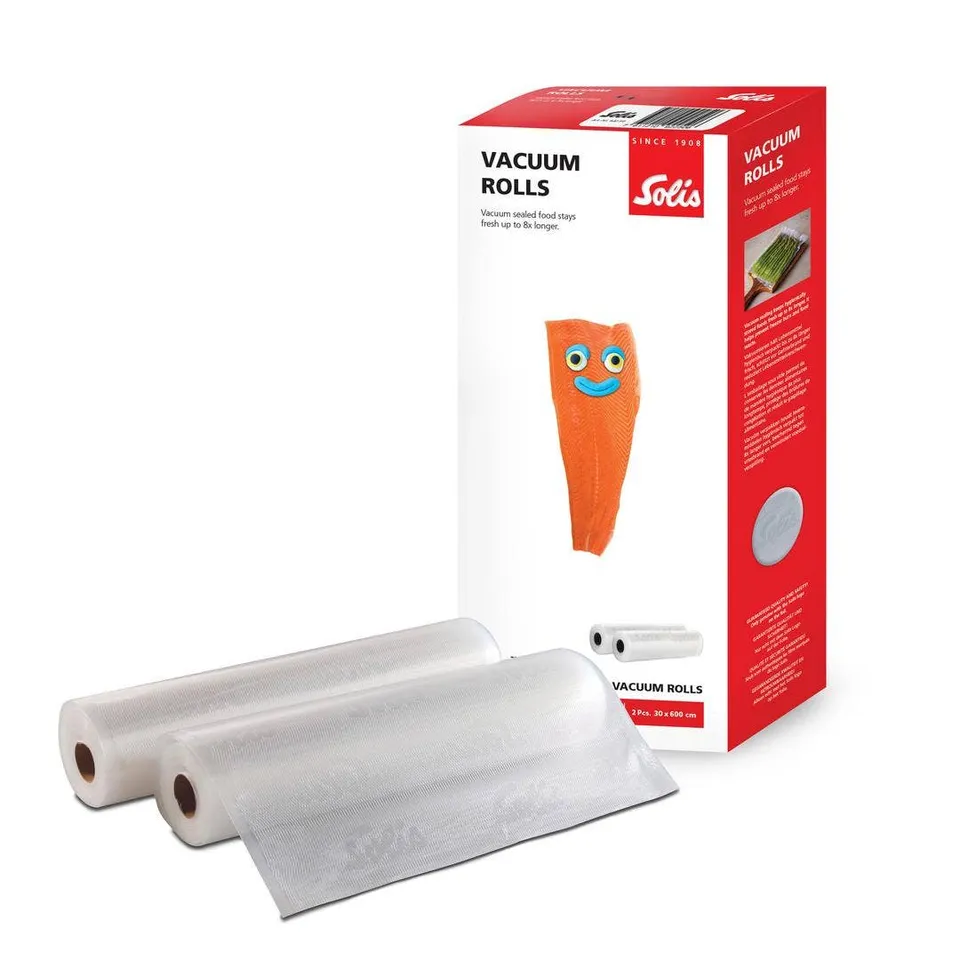 Solis Vac Prestige Vakuumierfolien 30x600cm 2 Rollen