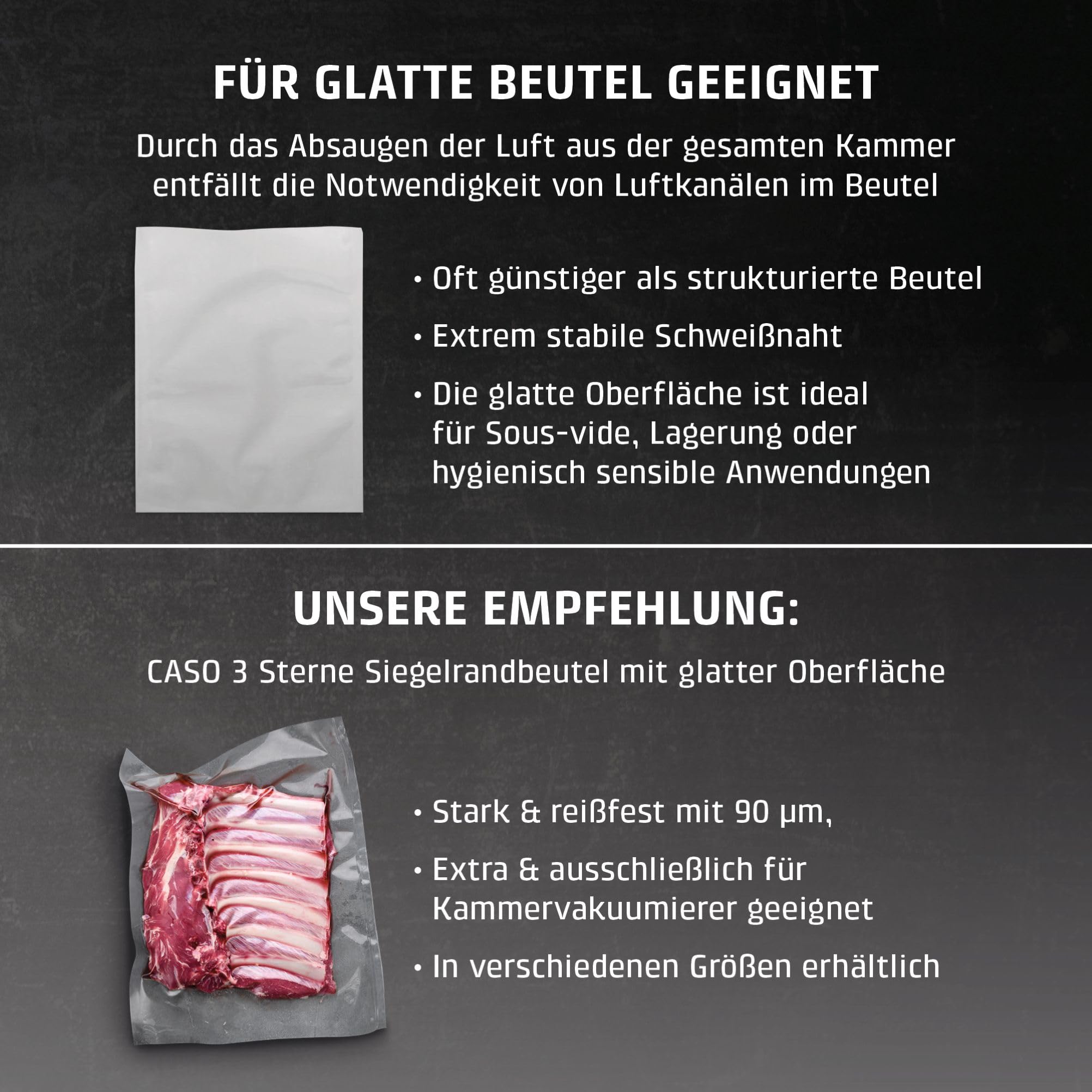 CASO VacuChef 50 Kammervakuumierer 4 L 70 l/min