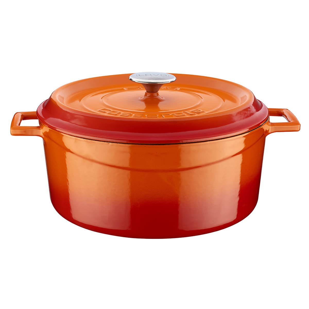 Lava Signature Mehrzweck-Topf 36x29cm Orange Gusseisen