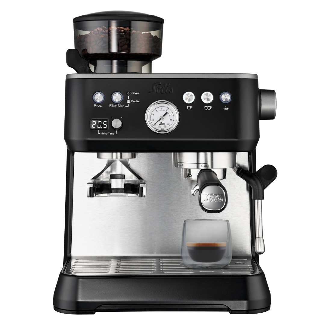 Solis Grind & Infuse Perfetta 1019 Siebträger Schwarz Mahlwerk