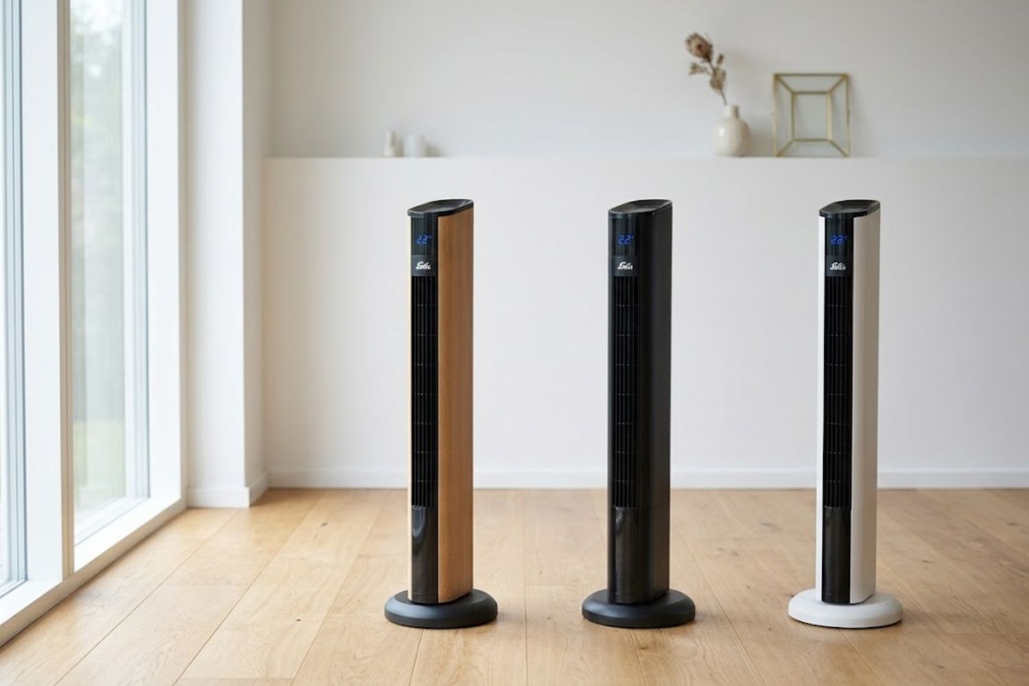 Solis Easy Breezy Turmventilator Noir 50 W 3 Modi