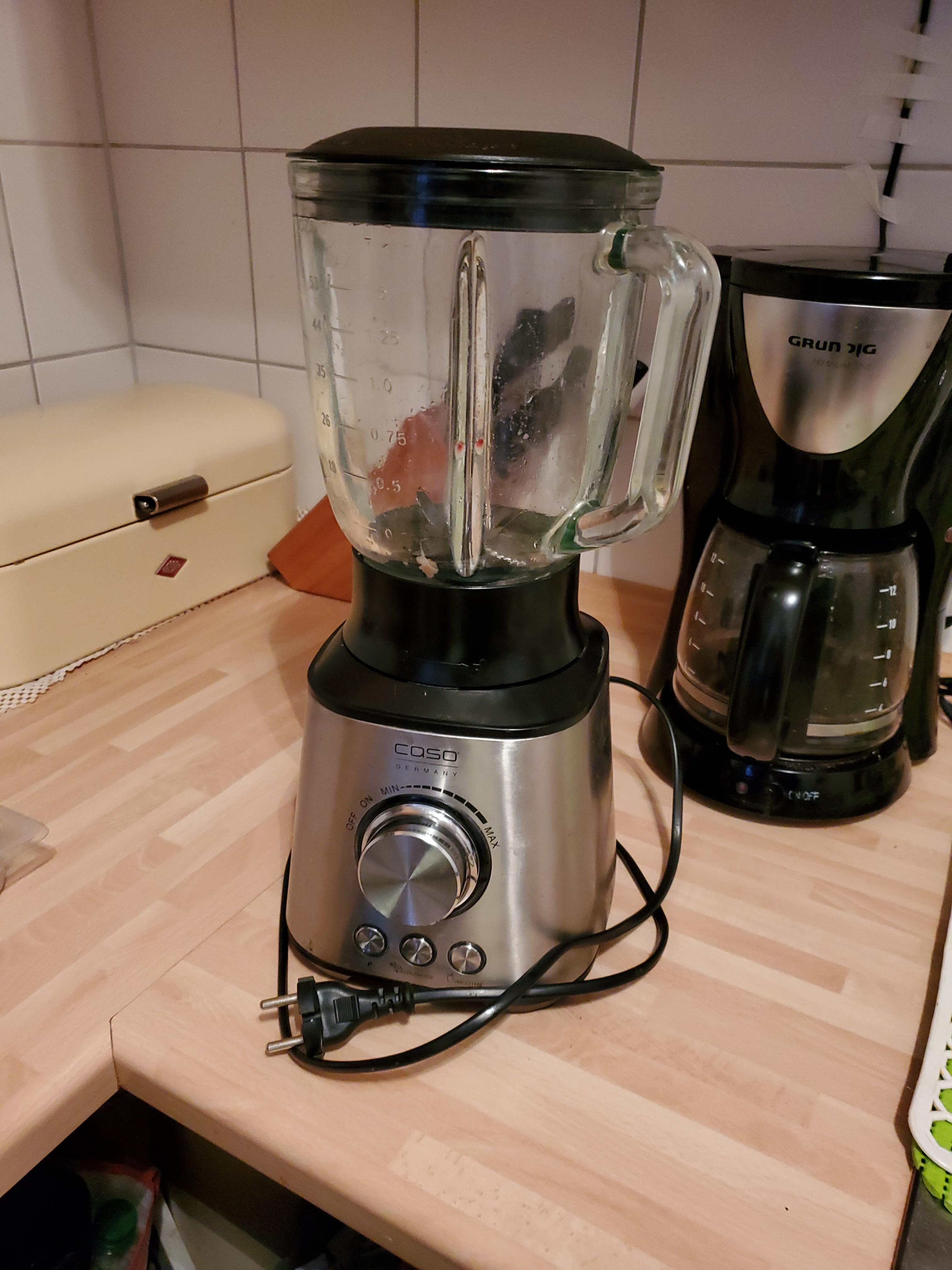 CASO MX 1000 Standmixer Edelstahl 1,5 l 1300 W
