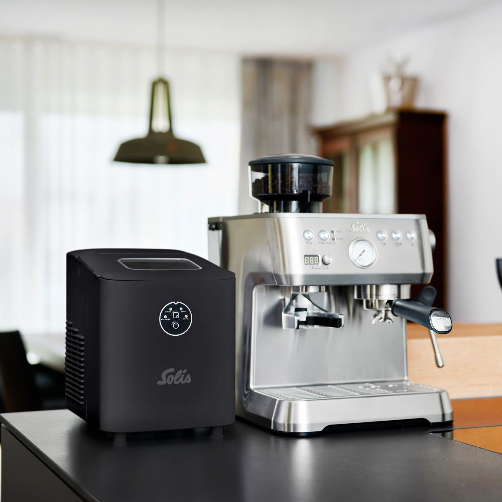 Solis Ice Cube Express Eiswürfelmaschine Schwarz 12kg/Tag