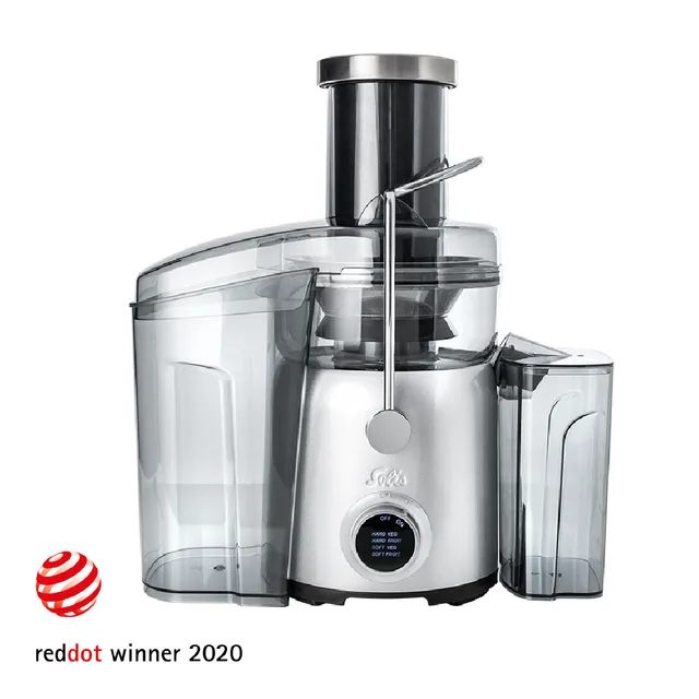 Solis Juice Fountain Compact 8451 Entsafter Edelstahl 1200W