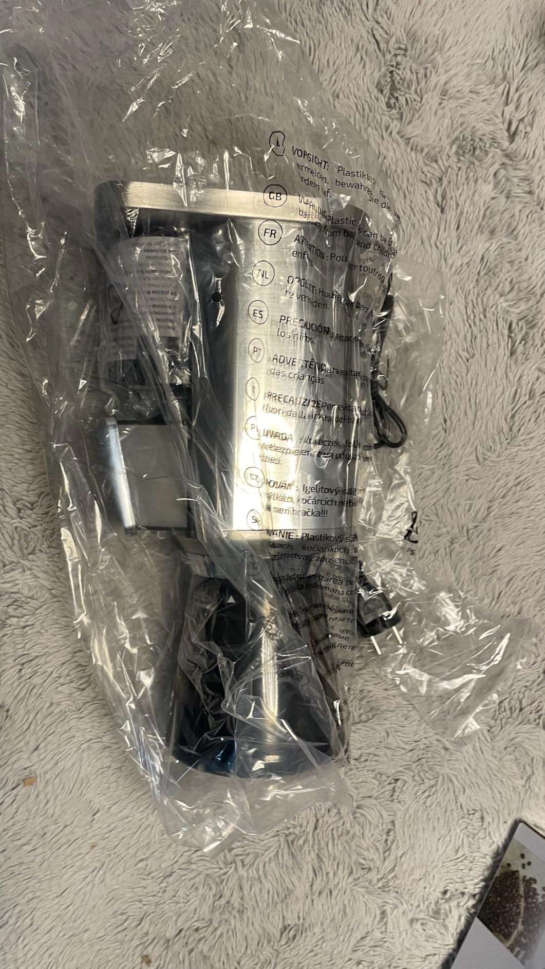 Caso BaristaChef Inox Pro Kaffeemühle Edelstahl 320 g