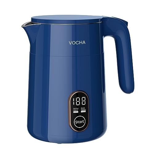 Vocha Electric Kettle Mini Wasserkocher 0,4L Blau 450W
