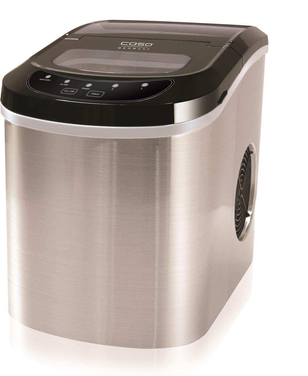 Caso IceMaster Pro Eiswürfelmaschine Edelstahl 12kg 2,2L
