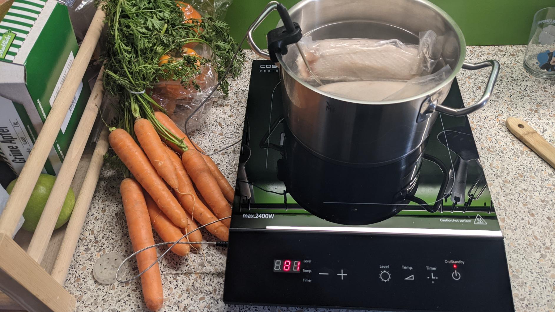 Caso Induction hobs TC2400 Induktionskochfeld 2400W Sous Vide