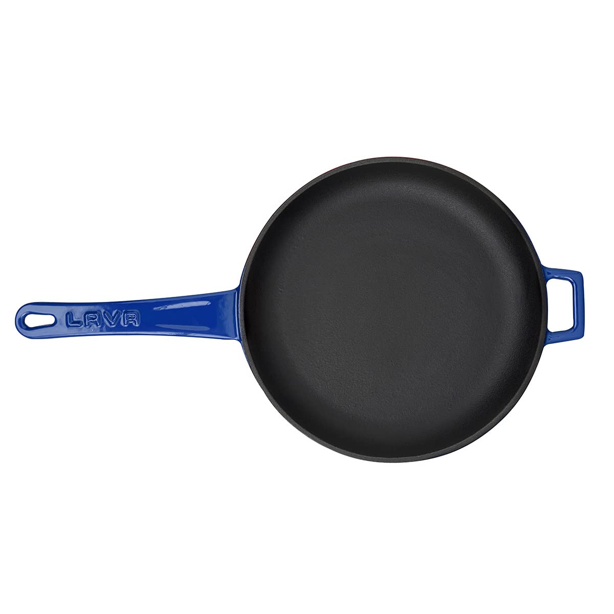 Lava Signature Gusseisen Bratpfanne 20 cm Blau Emailliert