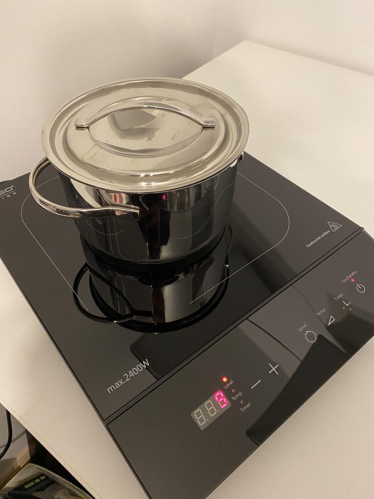 Caso Induction hobs TC2400 Induktionskochfeld 2400W Sous Vide