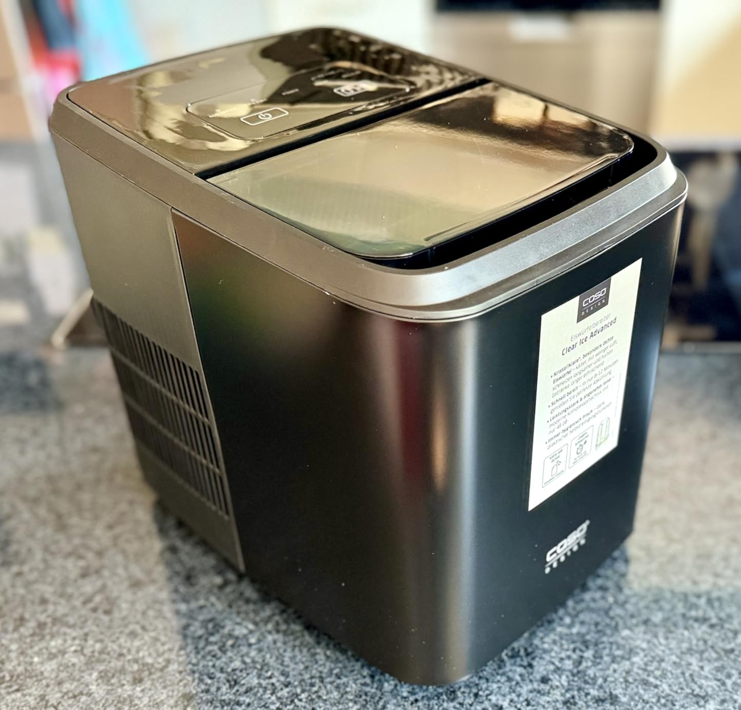 CASO Clear Ice Advanced Eiswürfelmaschine 8 kg/24h