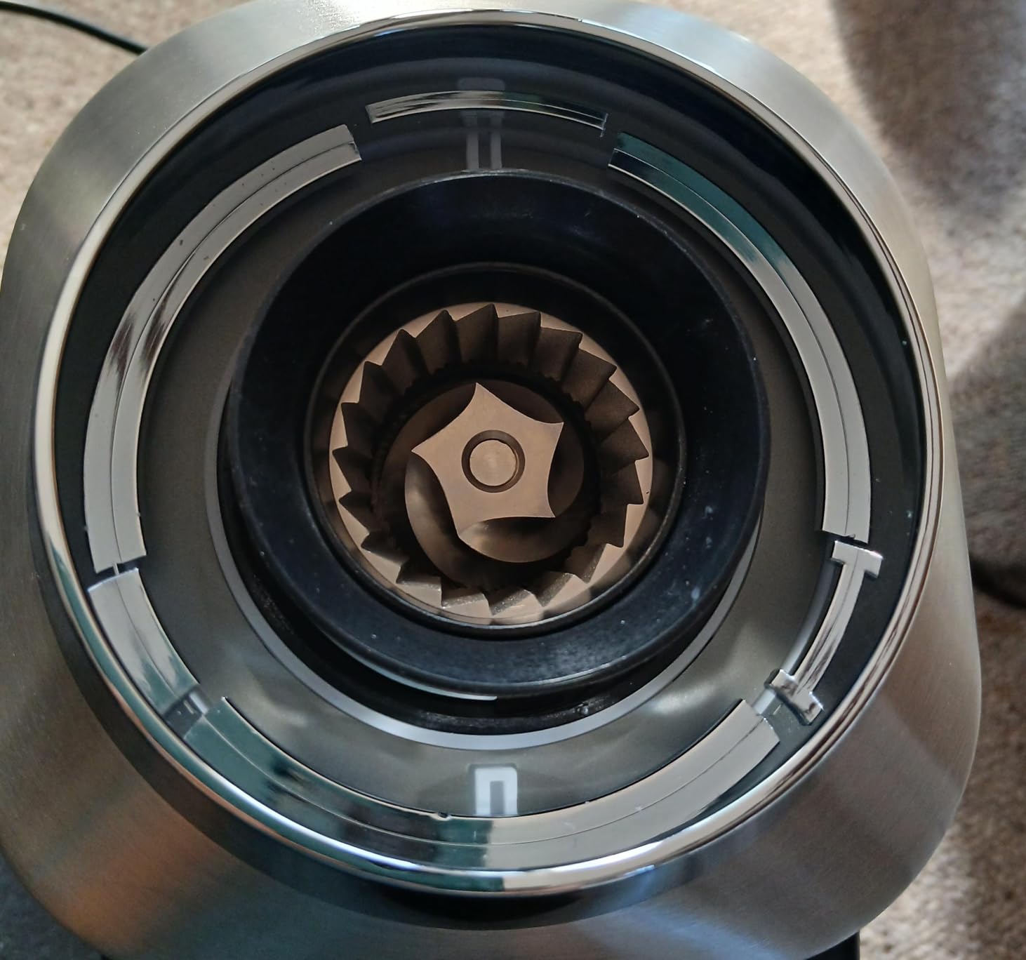 Caso BaristaChef Inox Pro Kaffeemühle Edelstahl 320 g