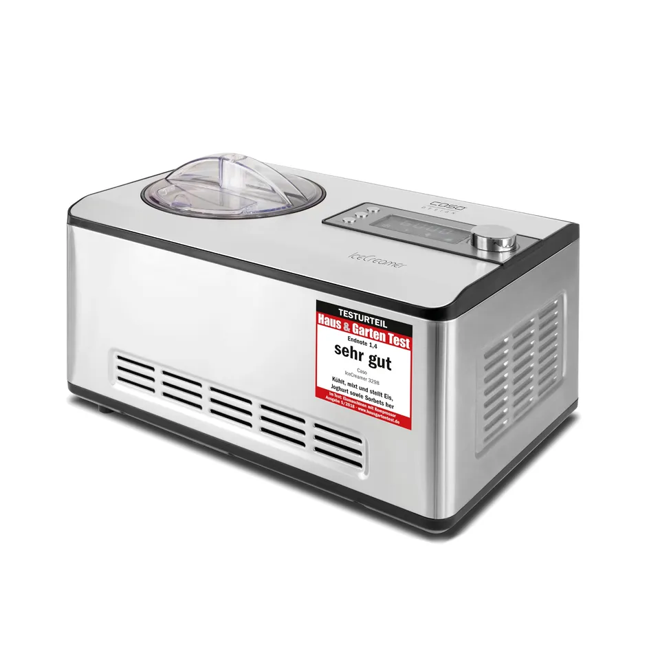 CASO IceCreamer Eismaschine 2in1 2 Liter Kompressor