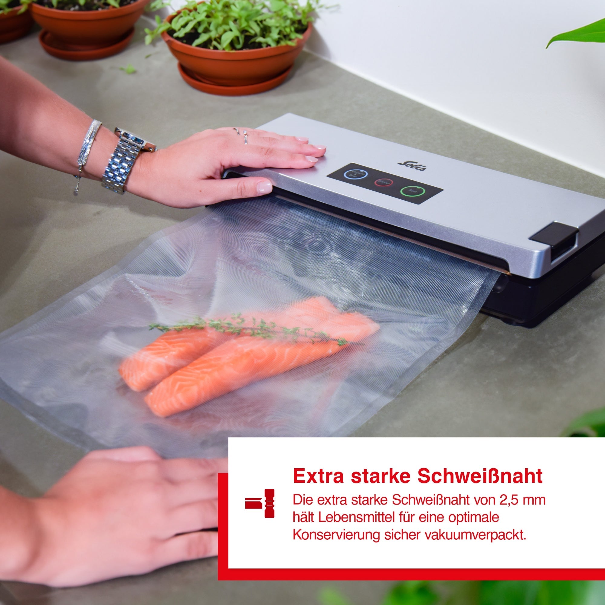 Solis Vac Smart 577 Vakuumierer vollautomatisch