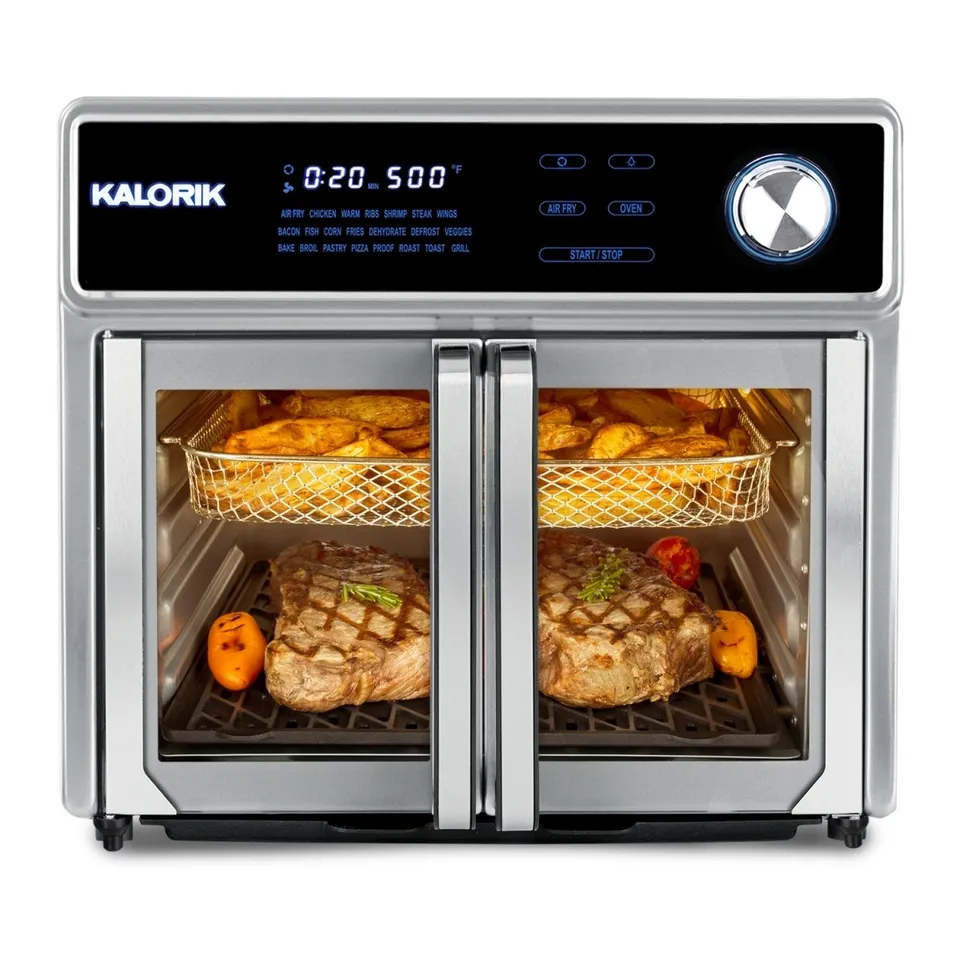 Kalorik MAXX Family 26L Air Fryer Grill Ofen Edelstahl