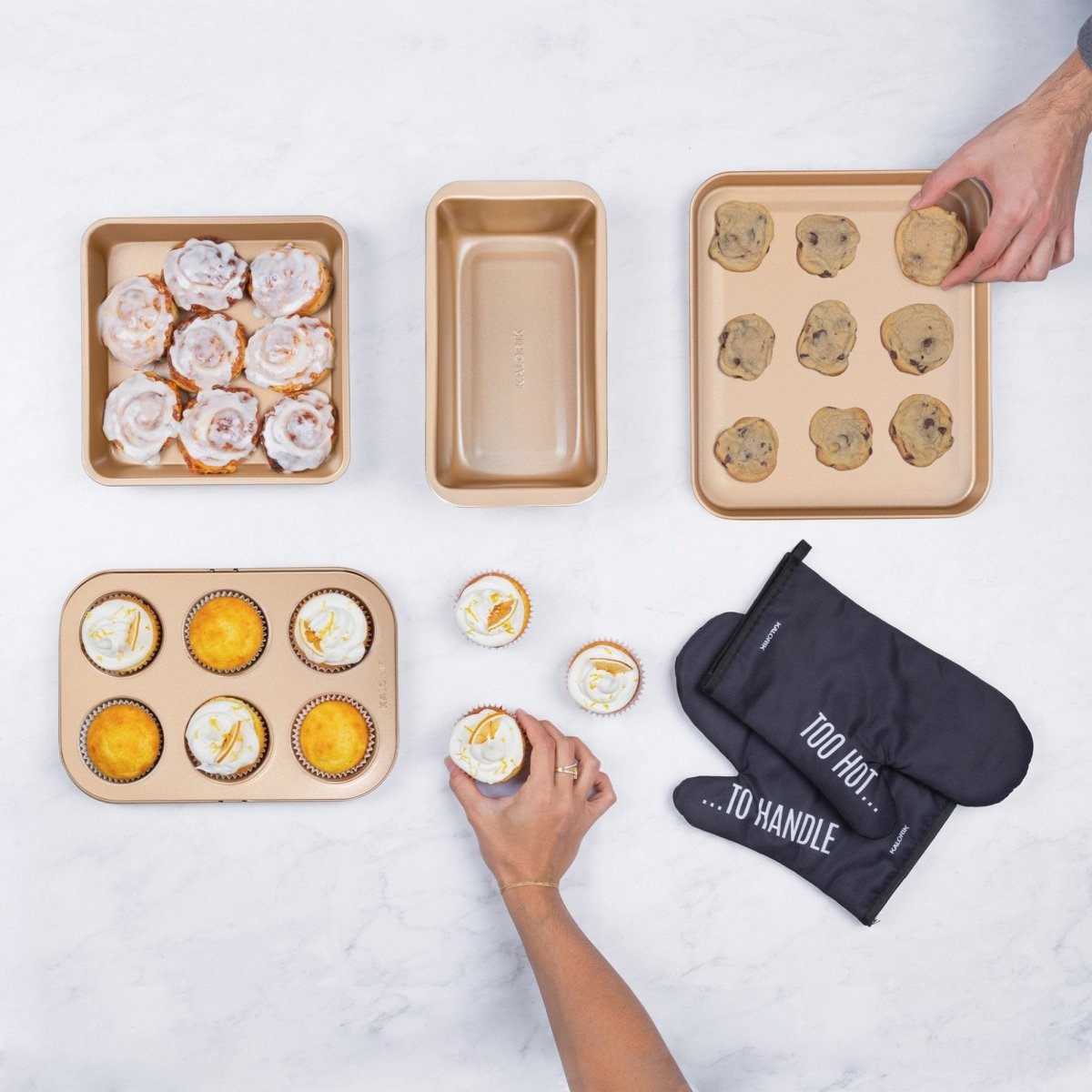 Kalorik MAXX Family Bake it Backset 6-teilig Antihaft