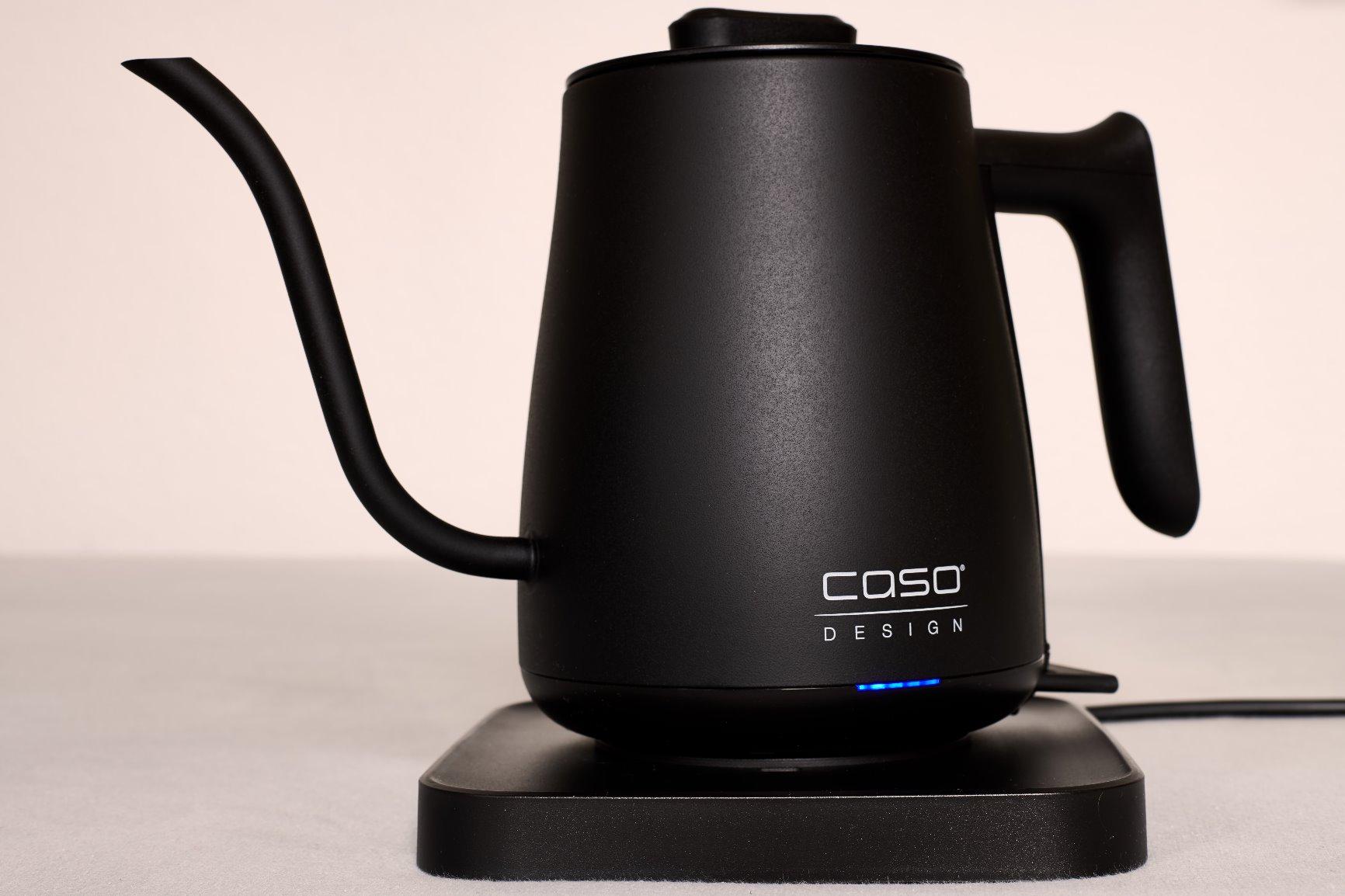 Caso Coffee Classic Kettle Wasserkocher 0,6 L Schwarz Edelstahl