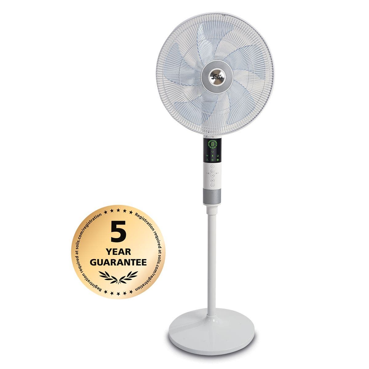 Solis Breeze 360 Standventilator Weiß 3 Stufen Oszillation