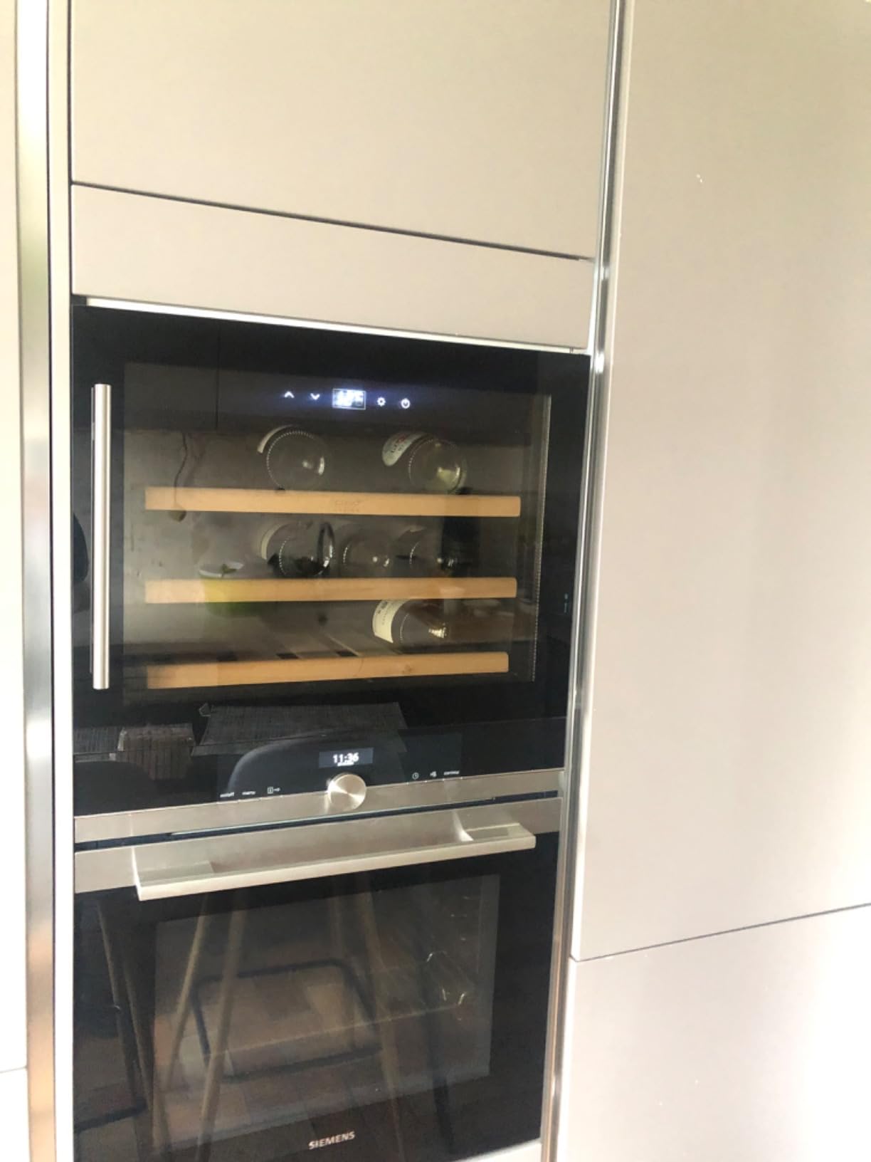 CASO WineSafe 18 EB Einbauweinkühlschrank 18 Flaschen