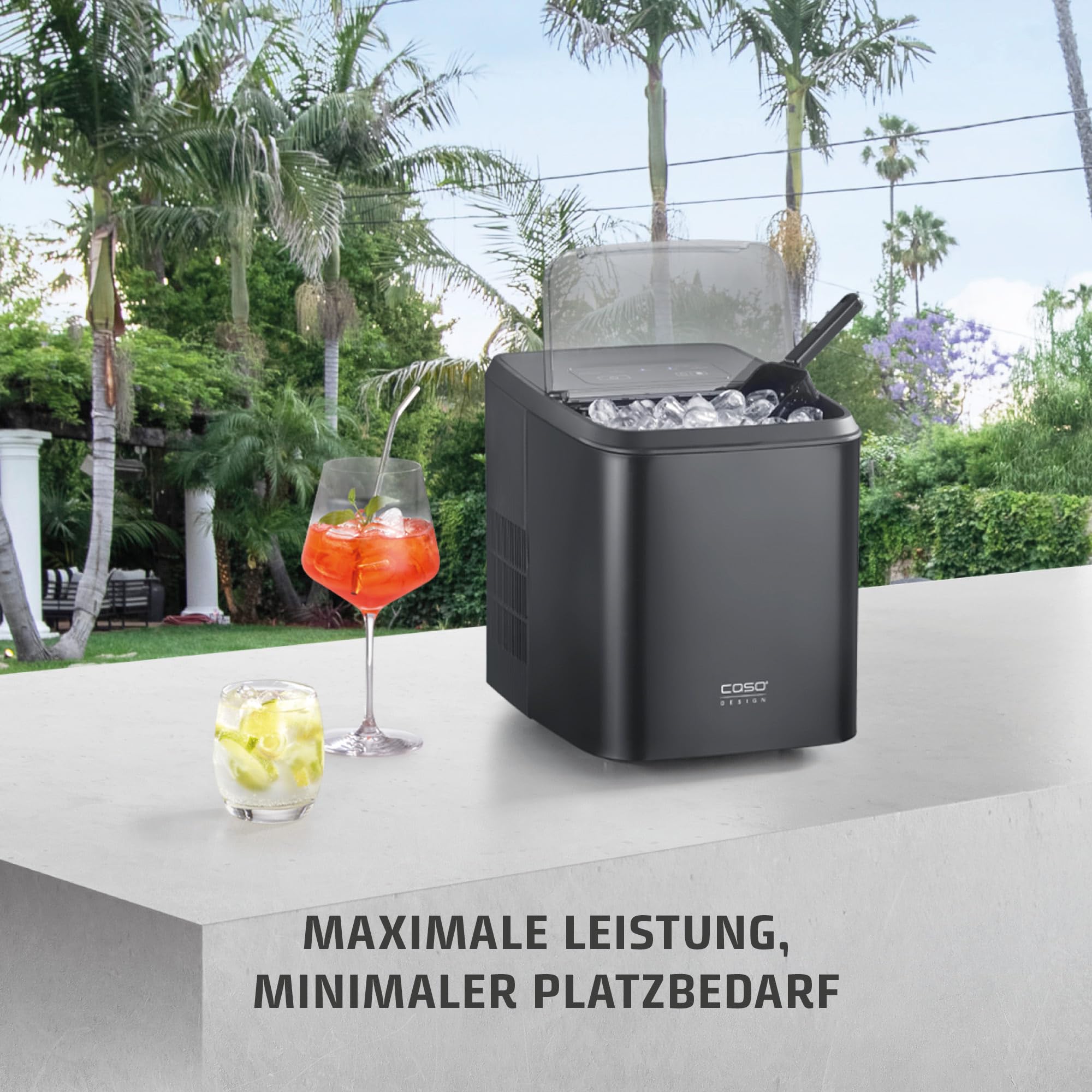 CASO Clear Ice Advanced Eiswürfelmaschine 8 kg/24h