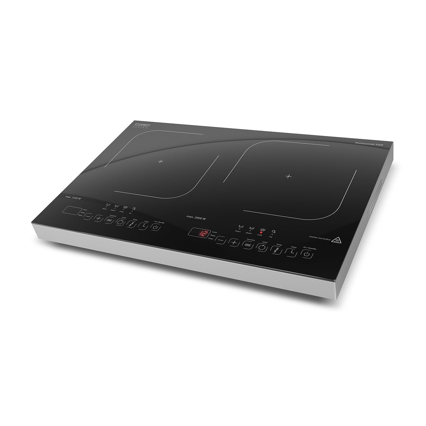 Caso Pro Gourmet 3500 Doppel-Induktionskochfeld 3500 Watt