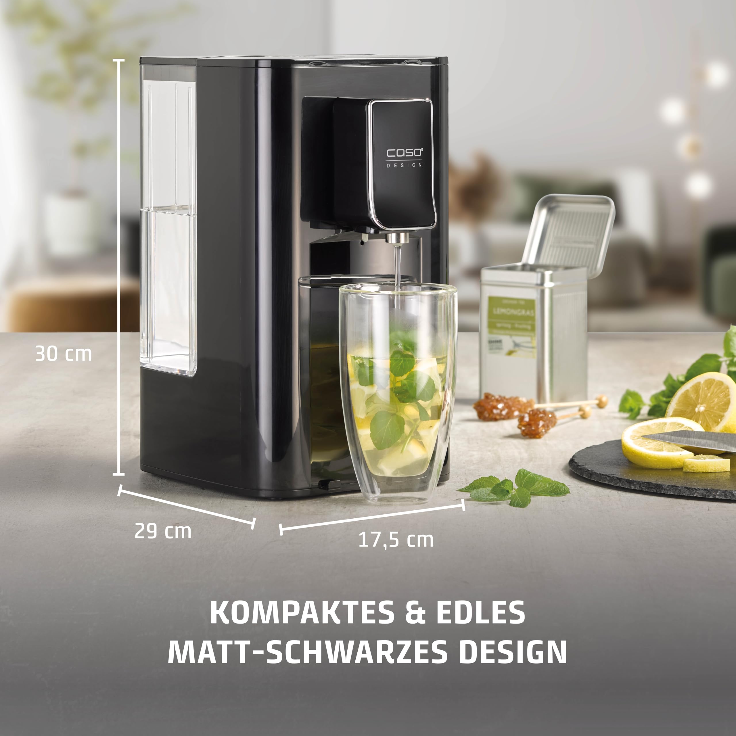 CASO HW 550 Heißwasserspender 2,9 L 2600 W 40-100 °C