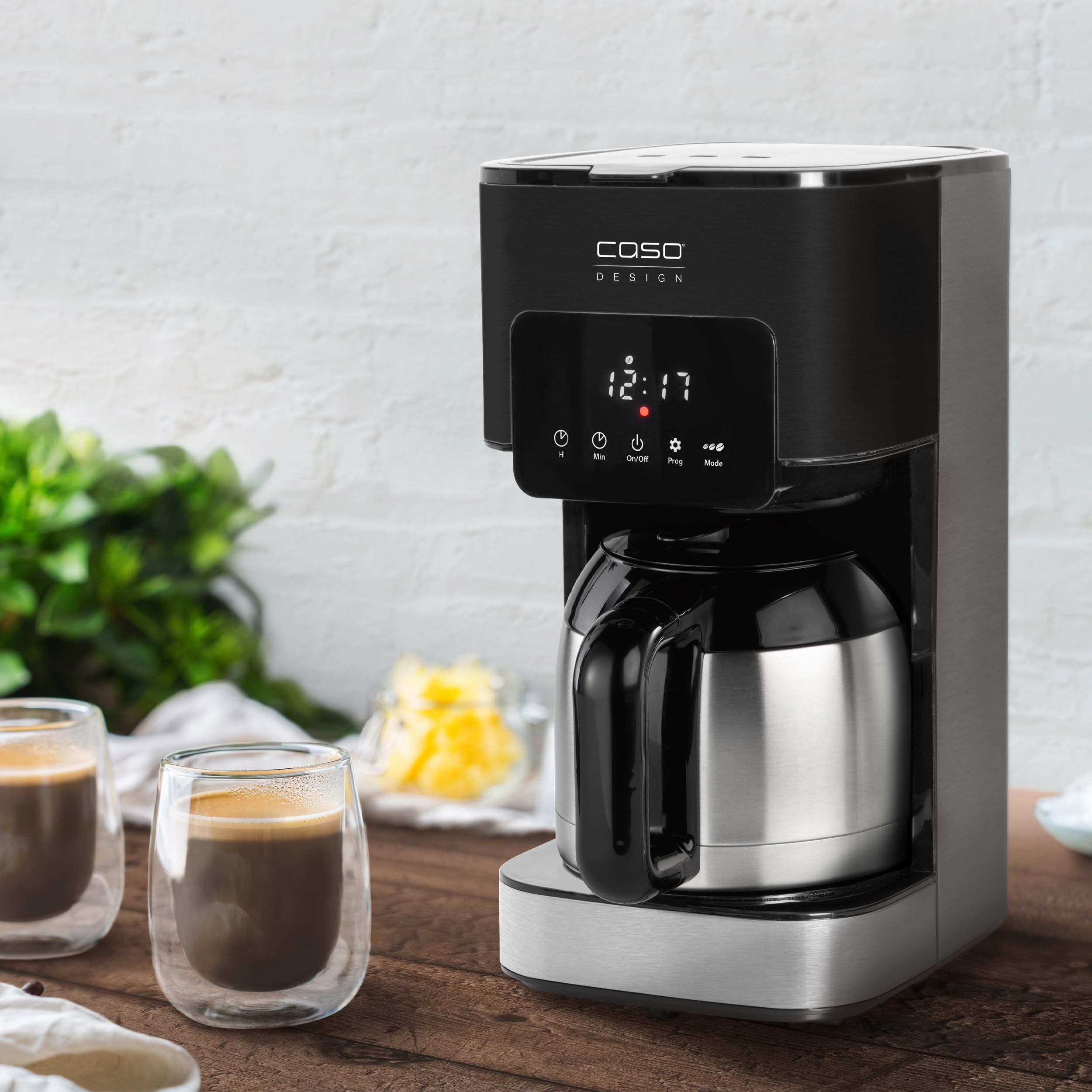 Caso Coffee Taste&Style Thermo Kaffeemaschine 1,2 L