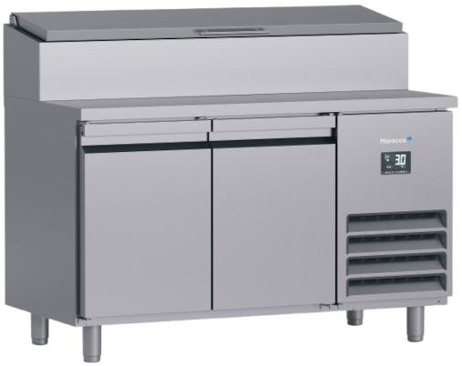 Marecos BPG 2 PO Kühltisch 2-türig 263L 0/+8°C