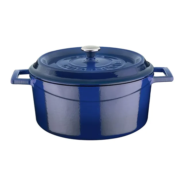 Lava Signature Series LVYTC24K2B Bräter 4,5 L Blau emailliert