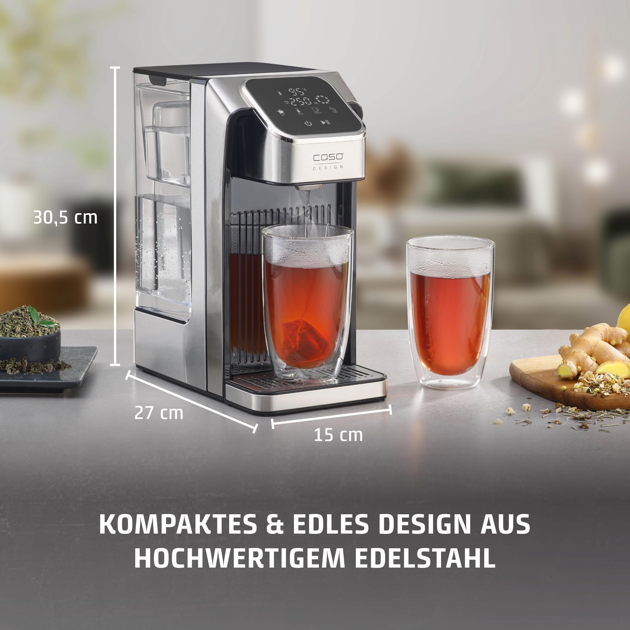 CASO HW 770 Advanced Heißwasserspender 2600W Filter