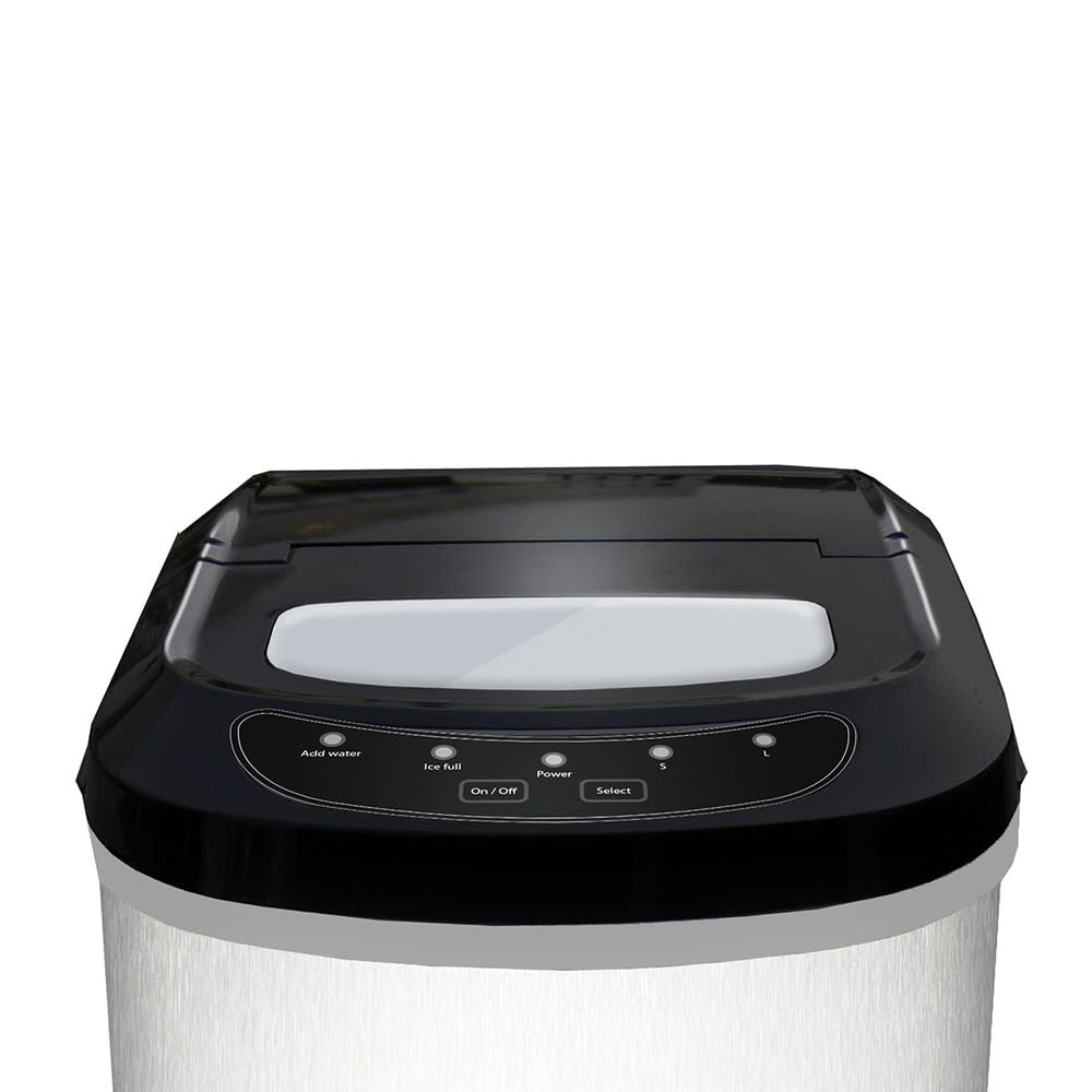 Caso IceMaster Pro Eiswürfelmaschine Edelstahl 12kg 2,2L