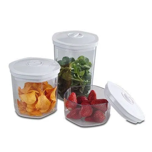 Solis Vac Prestige Vakuumbehälter 3er-Set 700 1400 2000ml