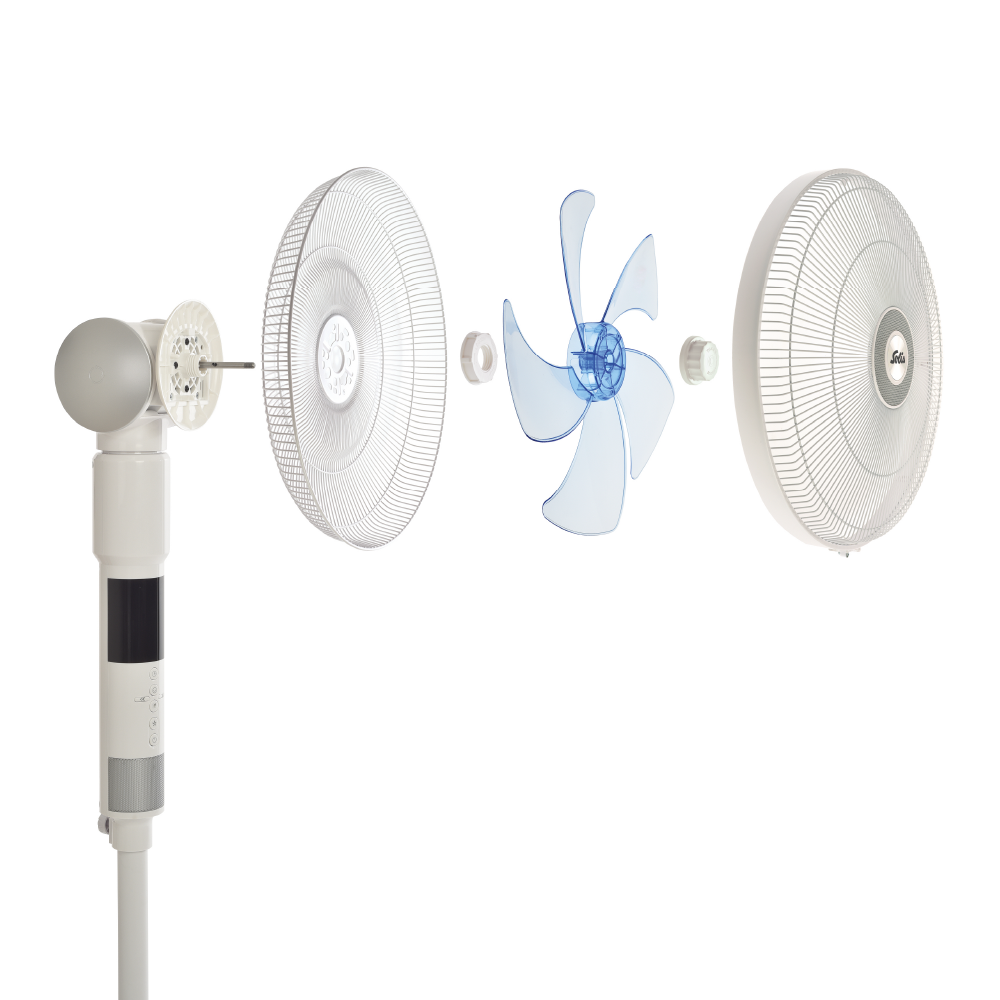 Solis Breeze 360 Standventilator Weiß 3 Stufen Oszillation