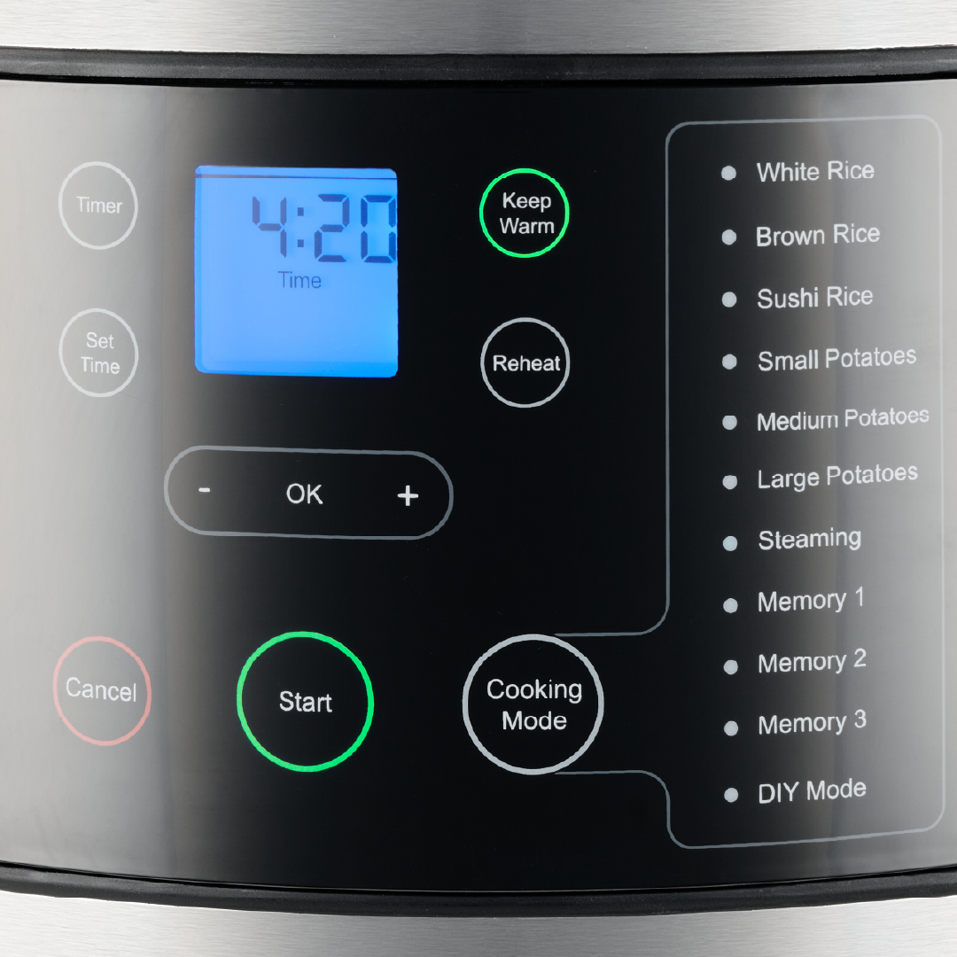 Solis Rice & Potato Cooker Reiskocher 5 Liter PFAS-frei