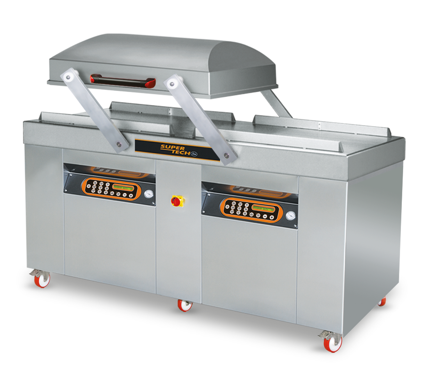 Lavezzini Supermega Industrie Vakuumierer Edelstahl Großformat