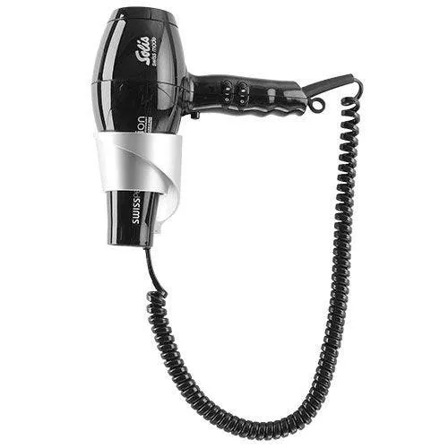 Solis Swiss Perfection Haartrockner Schwarz Wandhalterung