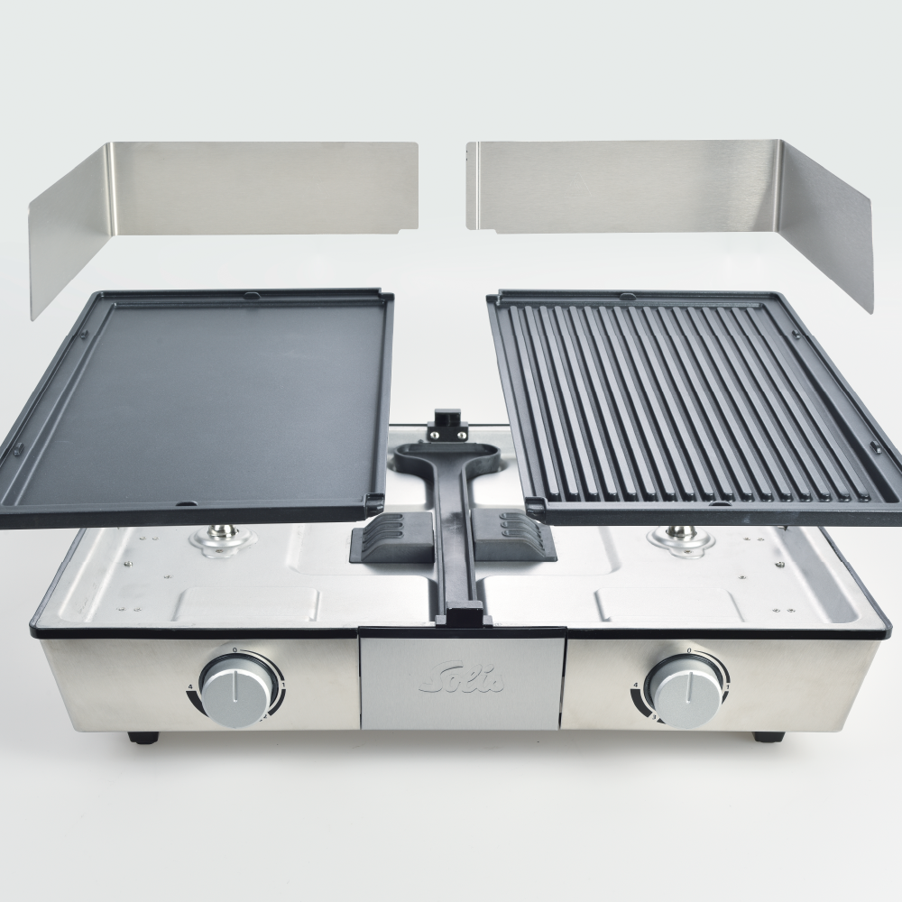Solis Deli Grill Tischgrill PFAS-frei abnehmbare Platten